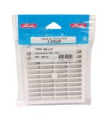 GRILLE MACONNERIE CARREE 100 AVEC ANTI INSECTE - 1M114