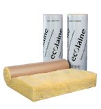 Rouleau de laine de verre ECOLAINE COMBLE - long. 3,5m x larg. 1,2m x ep. 240mm - R = 6