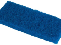 LOT DE 3 TAMPONS ABRASIFS BLEUS L 28 l 14 h 2,5CM