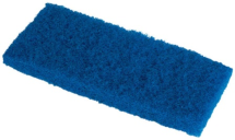 LOT DE 3 TAMPONS ABRASIFS BLEUS L 28 l 14 h 2,5CM