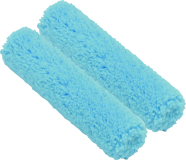 2 manchons tissu Teflon® finition satinée 110mm, surfaces régulières