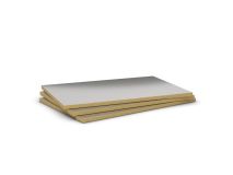 Panneau isolant en laine de roche Firerock - long. 1m x larg. 0,6m x ep. 40mm - R = 1,05