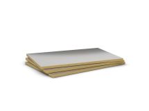 Panneau isolant en laine de roche Firerock - long. 1m x larg. 0,6m x ep. 40mm - R = 1,05