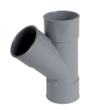 CULOTTE SIMPLE FEMELLE/FEMELLE 45° DIAMETRE 50 - BJ144