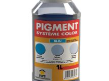 Pigments solides à la lumière et aux intempéries PIGMENT SYSTÈME COLOR noir - pot de 1L