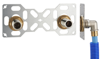 FIXSYSTEM platine double - PER à glissement Ø16 M.20x27 plaquette 1 pièce