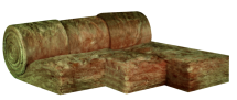 Panneau de laine de verre NATUROLL 035 - long. 5,3m x larg. 0,575m x ep. 120mm - R = 3,4