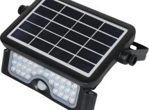 PROJECTEUR LED SOLAIRE 5W DETECTEUR MOUVEMENT 6ML IP65