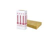 Panneau isolant en laine de roche Rockfaçade - long. 1,35m x larg. 0,6m x ep. 160mm - R = 4,55