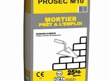 Mortier Prosec Prêt à l'Emploi Sac 25Kg