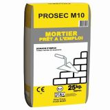 Mortier Prosec Prêt à l'Emploi Sac 25Kg
