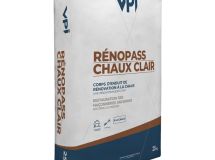 Corps d'enduit de rénovation à la chaux RENOPASS CHAUX CLAIR sac de 25kg