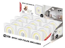 LAMPE SPOT LED A PILES 300 LUMENS +3AAA DISPLAY AQPRO