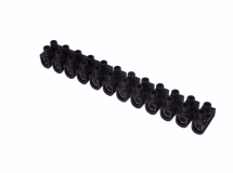 BARRETTE DE CONNEXION 12 PLOTS 10MM² NOIR