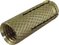 Cheville douille en acier - diam. 8 mm x long. 24 mm - Boîte de 100