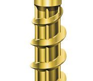 Vis bois tête fraisée acier bichromaté Torx 6 x 60 mm - Boîte de 200