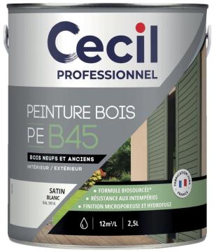 PE/B45-MAT-BLANC-2.50LS