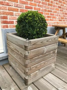 Bac a fleurs ROBUST carre 700X700x770 S7232.JPG