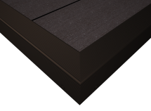 Profilé Finition Alu Majestic 4.5ML Brun Anodisé 9518 66