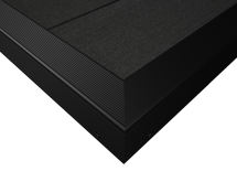 Profilé Finition Alu Majestic 4.5ML Noir 9518 12