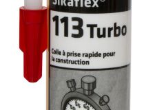 Colle à prise rapide Sikaflex-113 Turbo - cartouche de 290 ml