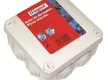 BOITE DERIVATION 105X105X55 GRIS VRAC