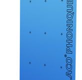 Plaque de plâtre Placo® Phonique BA13 - long. 2,70m x larg. 1,20m