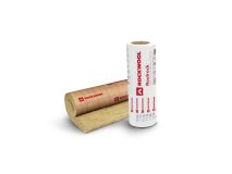 Rouleau isolant en laine de roche Roulrock kraft - long. 2,4m x larg. 1,2m x ép. 200mm - R = 5,10
