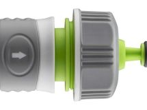 raccord automatique plast.bimatière aquastop D19