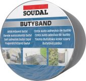 Bande d’étanchéité plomb BUTYBAND - long. 10m x larg. 10cm