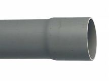 Tube PVC-U pour eaux usées TUBEVAC NFE+NFME - diam. 200mm x long. 4m