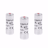 3 FUSIBLES AVEC VOYANT 10,3X25,8 10A 250V