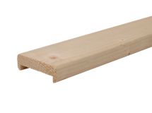 Nez de cloison naturel sapin brut - long. 2500 mm x larg. 70 mm x ep. 30 mm