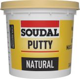 Mastic vitrier Naturel - pot de 1kg