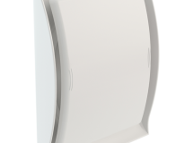 GRILLE DESIGN -TUBE D125 CONFORME A LA REGLEMENTATION GAZ BLANC - GDT125B