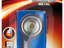 lampe de poche Compact LED - Boîtier Métal gris et bleu 3AA - Energizer