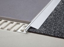 Profilé de transition pour sols Schlüter®-RENO-AEVT alu naturel anodisé mat H 10 mm L 2,5 m