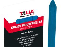 CRAIE BLEUE HEXAGONALE L.120MM