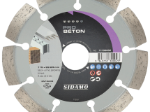 DISQUE DIAMANT PRO BETON D. 115 x 22,23 x h 10