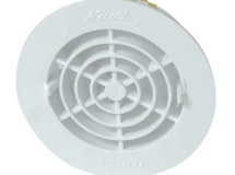 GRILLE A FERMETURE ADAPTABLE POUR TUBE 100 AVEC ANTI INSECTE - FATM100