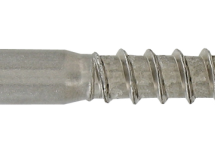 Tirefond tête hexagonale inox 8 x 100 mm - Sachet de 3