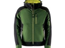 VESTE DYNAMIC SOFTSHELL VERT/NOIR L