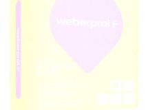 Enduit de façade projeté lourd monocouche WEBERPRAL F blanc éclat sac de 25kg