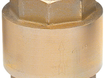 clapet anti-retour double femelle F.20x27 vrac étiqueté 1 pièce