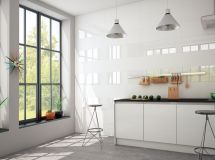 Faience BIANCHI BLANC MAT RECTIFIE 30 X 90 69.12 M²/PAL