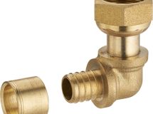 PER glissement coude femelle écrou tournant Ø16 F.15x21 lien 1 pièce