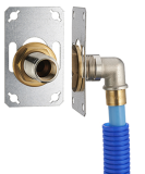 FIXSYSTEM platine simple - PER à glissement Ø16 M.20x27-F.15x21 plaquette 1 pièce