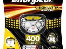 LAMPE FRONTALE LED VISION ULTRA 400LM +3AAA ENERGIZER