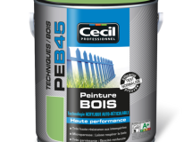 Peinture bois acrylique PE B45 Brun Foncé - pot de 2,5L
