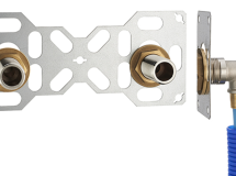 FIXSYSTEM platine double - PER à glissement Ø16 M.20x27 plaquette 1 pièce